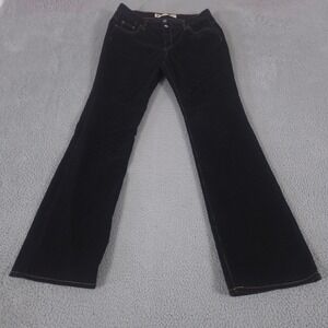 VINTAGE Gap Pants Womens 12 Long Low Rise Boot Cut Corduroy Stretch Y2K 2003